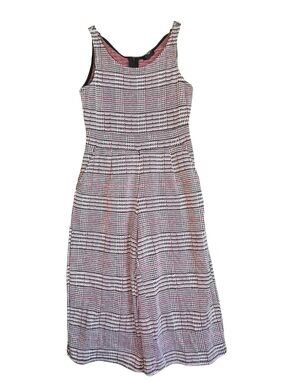 Forever 21 Girls Glen Plaid Sleeveless Wide Legged Jumper Size5/6